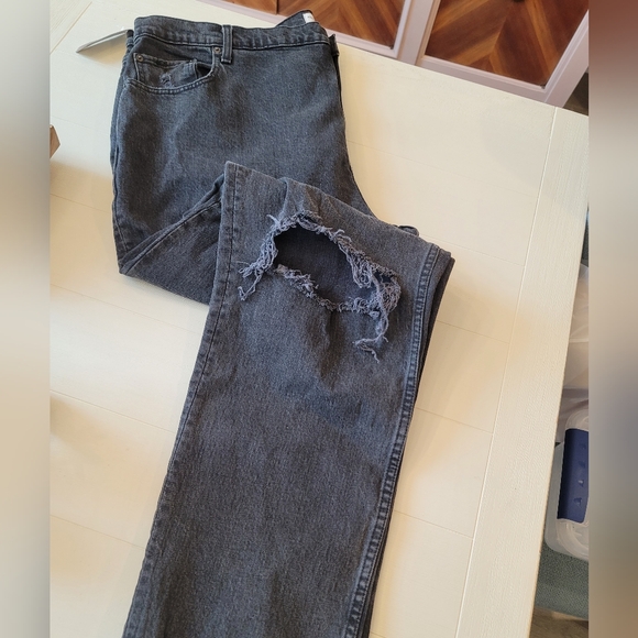🆕️ Abercrombie & Fitch The 90s Straight Ultra High Rise Jeans - 36 Long - Picture 10 of 14